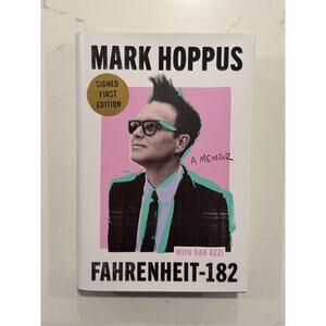 Autographed Mark Hoppus Signed Book Fahrenheit-182 A Memoir Blink 182 #2